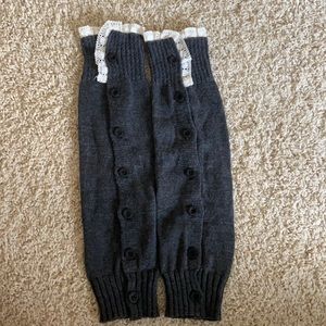 Dark grey boot socks